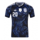 Billige Fotballdrakt Argentina Alexis Mac Allister #20 Replika Bortedrakt VM 2026 Kortermet Billige Fotballdrakt Argentina Alexis Mac Allister #20 Replika Bortedrakt VM 2026 Kortermet